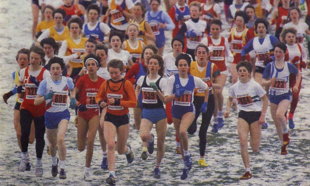 English National Cross Country Championships Western Park, Leicester 1985-1986